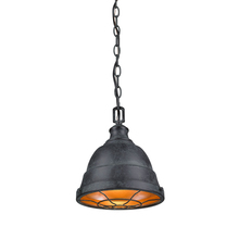  7312-S BP - Bartlett Small Pendant in Black Patina